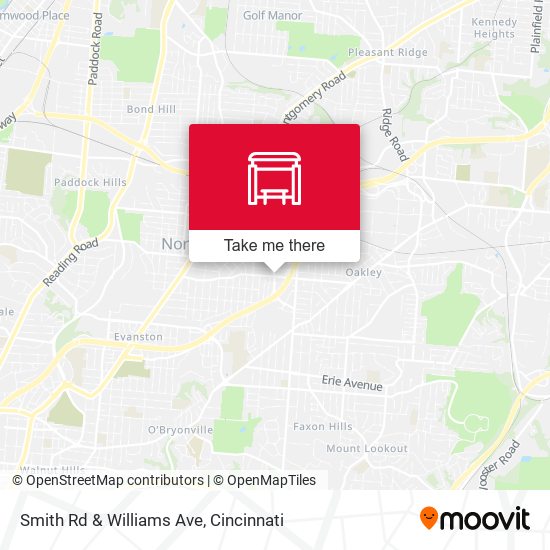 Smith Rd & Williams Ave map