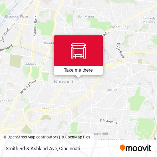 Mapa de Smith Rd & Ashland Ave