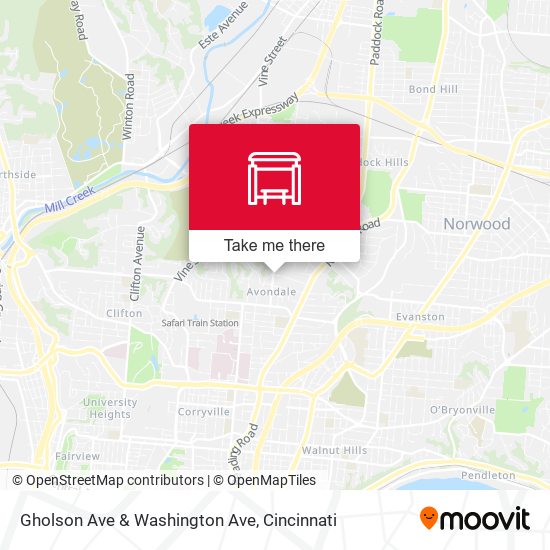 Mapa de Gholson Ave & Washington Ave