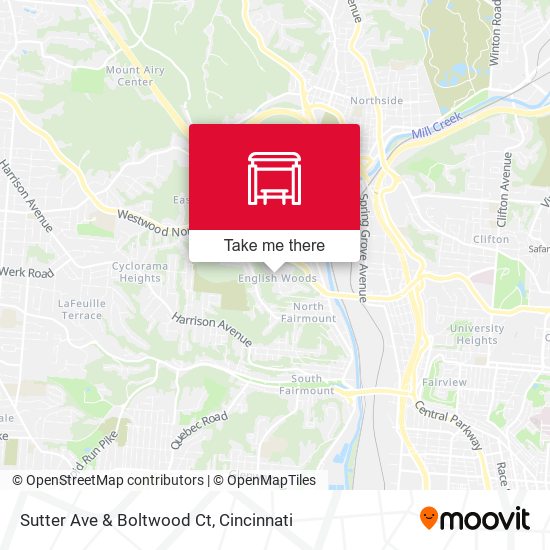 Sutter Ave & Boltwood Ct map