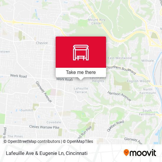 Mapa de Lafeuille Ave & Eugenie Ln