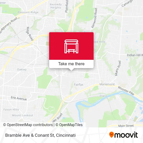 Bramble Ave & Conant St map