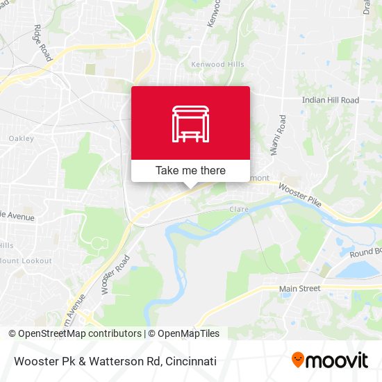 Wooster Pk & Watterson Rd map