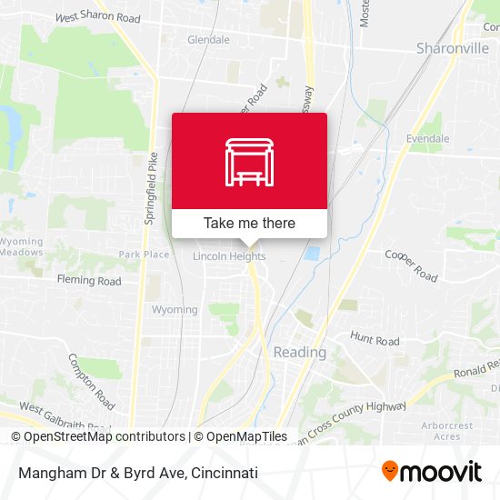 Mangham Dr & Byrd Ave map
