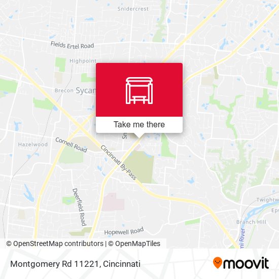 Montgomery Rd 11221 map