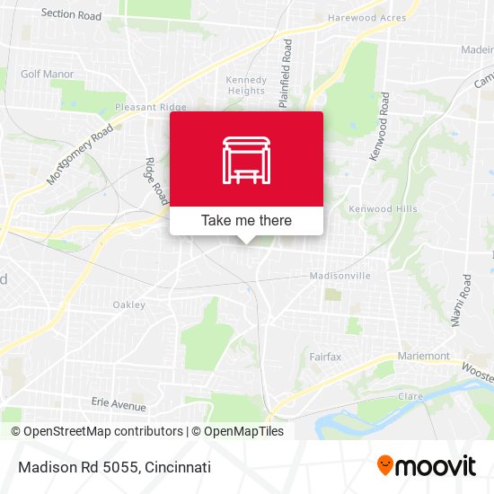Mapa de Madison Rd 5055