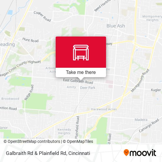 Mapa de Galbraith Rd & Plainfield Rd