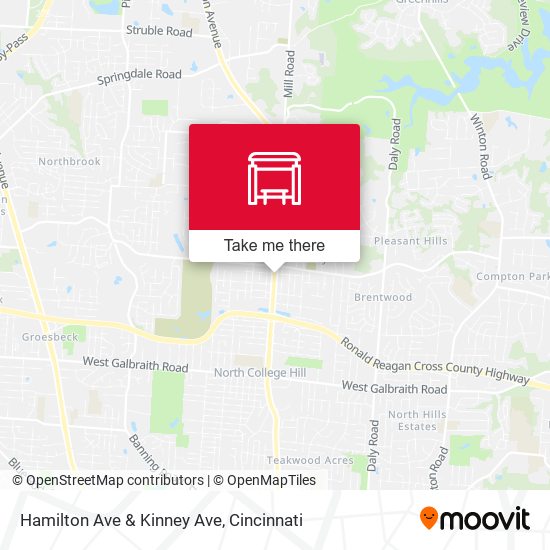 Mapa de Hamilton Ave & Kinney Ave