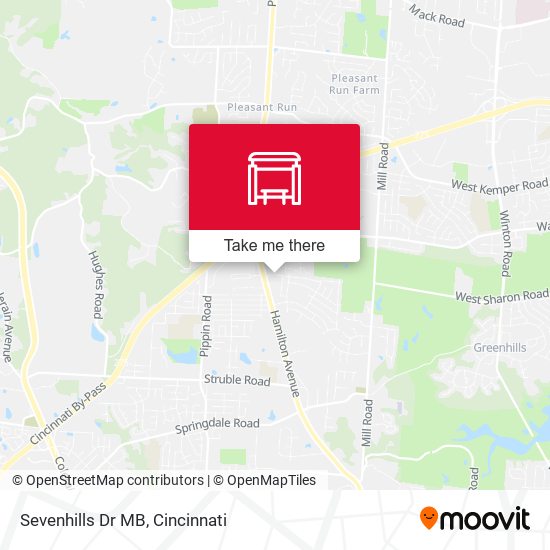 Mapa de Sevenhills Dr MB