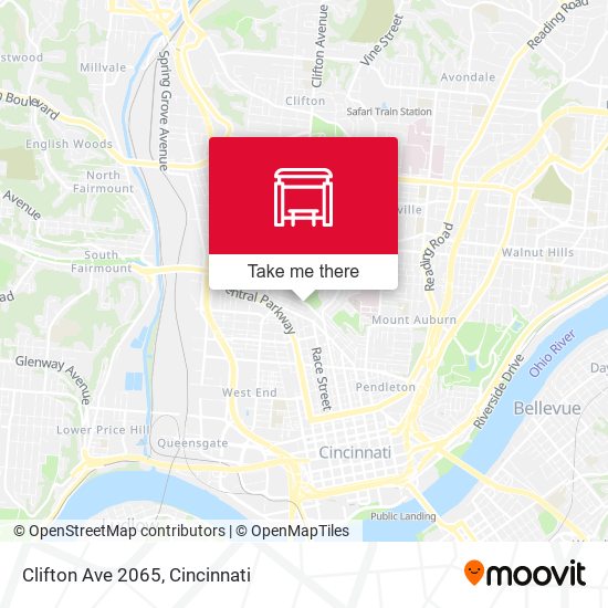 Mapa de Clifton Ave 2065