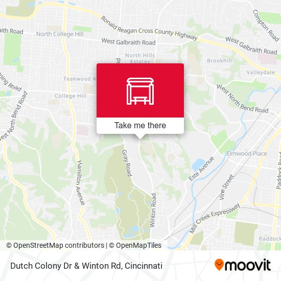 Dutch Colony Dr & Winton Rd map