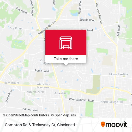 Compton Rd & Trelawney Ct map