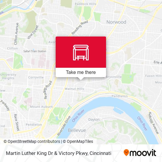 Mapa de Martin Luther King Dr & Victory Pkwy