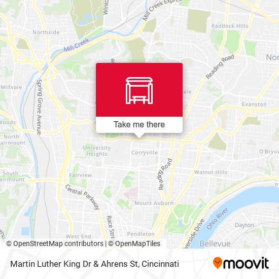 Martin Luther King Dr & Ahrens St map