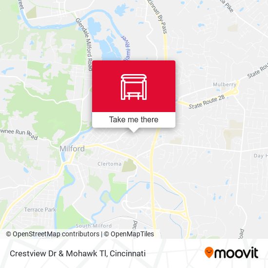 Mapa de Crestview Dr & Mohawk Tl