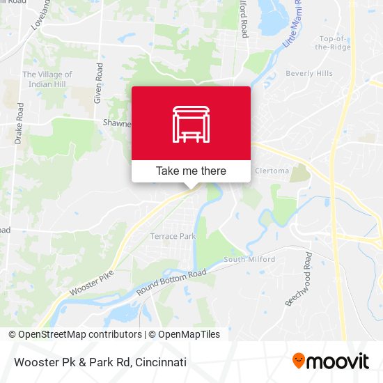 Wooster Pk & Park Rd map