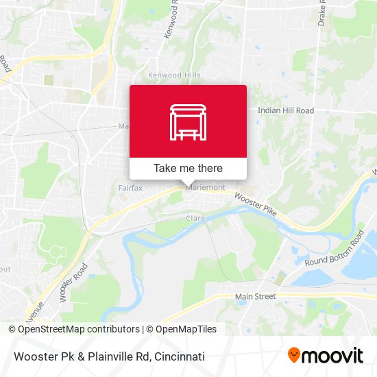 Mapa de Wooster Pk & Plainville Rd