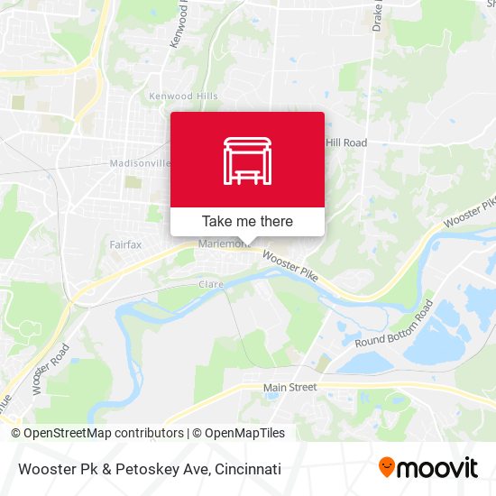 Mapa de Wooster Pk & Petoskey Ave