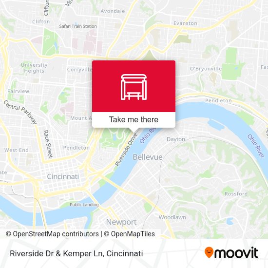 Mapa de Riverside Dr & Kemper Ln