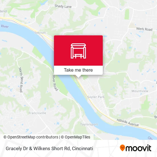 Gracely Dr & Wilkens Short Rd map