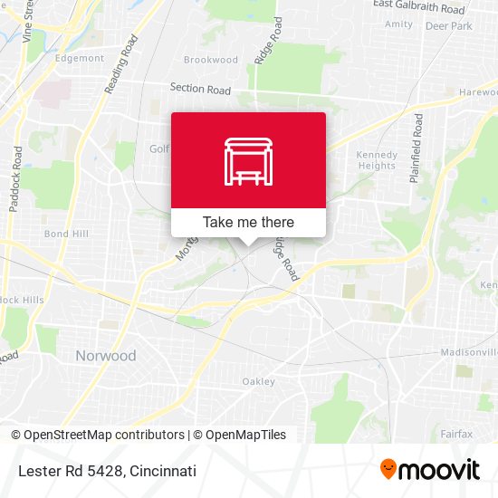 Mapa de Lester Rd 5428