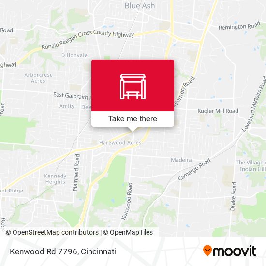 Mapa de Kenwood Rd 7796