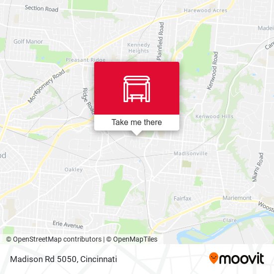 Mapa de Madison Rd 5050