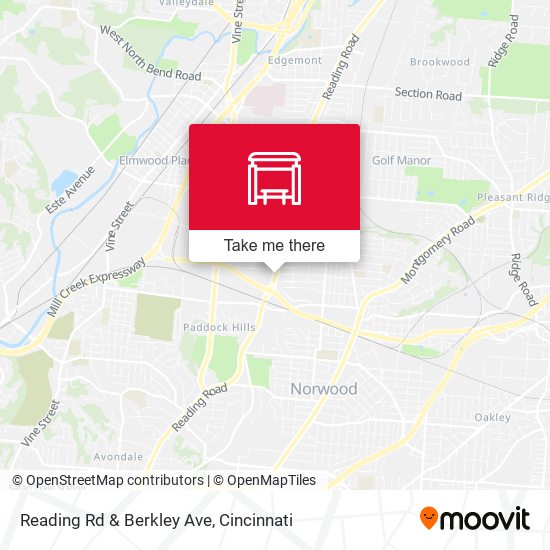 Mapa de Reading Rd & Berkley Ave