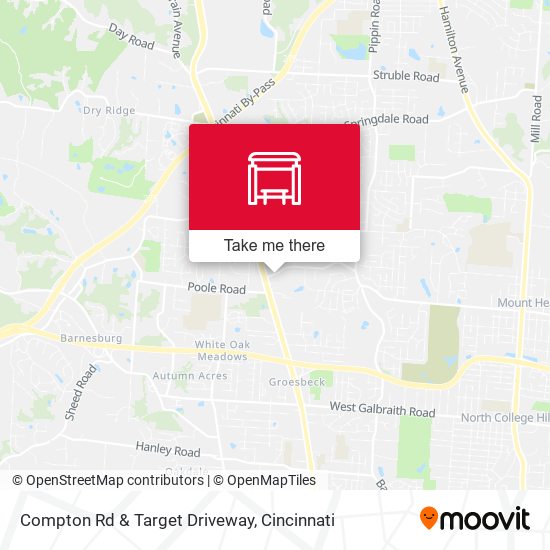 Mapa de Compton Rd & Target Driveway