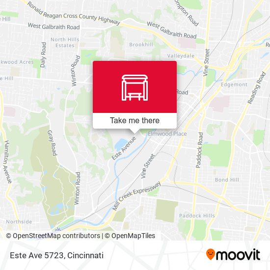 Mapa de Este Ave 5723