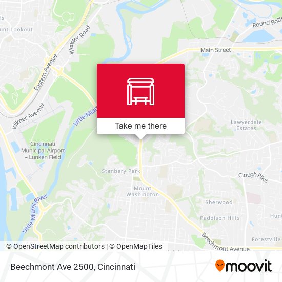 Mapa de Beechmont Ave 2500