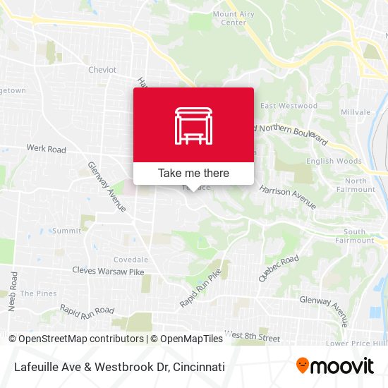 Mapa de Lafeuille Ave & Westbrook Dr