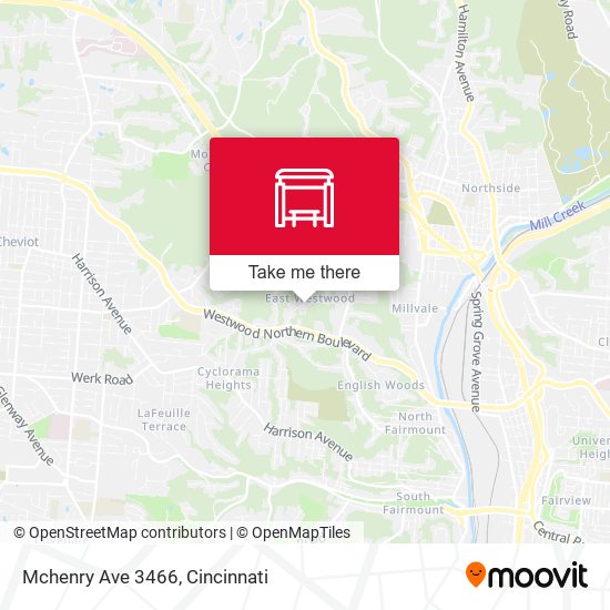 Mapa de Mchenry Ave 3466