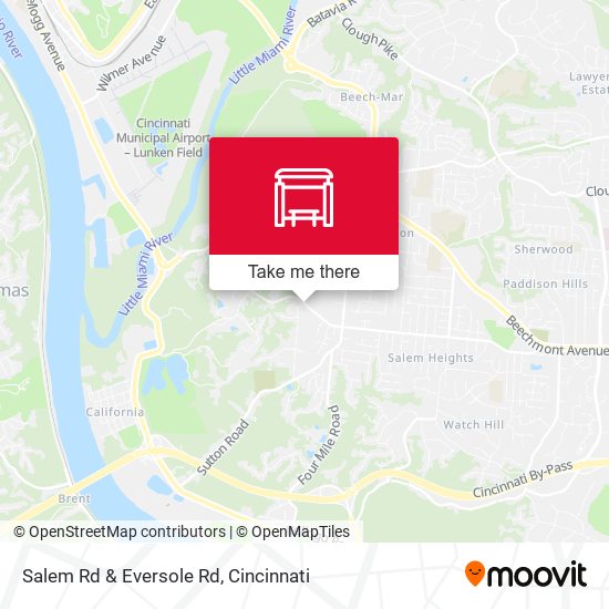 Mapa de Salem Rd & Eversole Rd