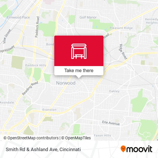 Mapa de Smith Rd & Ashland Ave