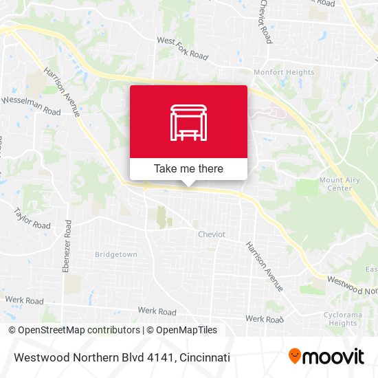 Westwood Northern Blvd 4141 map