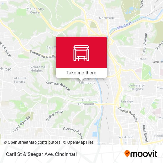 Mapa de Carll St & Seegar Ave