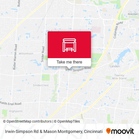 Mapa de Irwin-Simpson Rd & Mason Montgomery