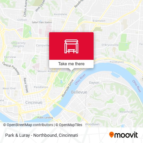 Mapa de Park & Luray - Northbound
