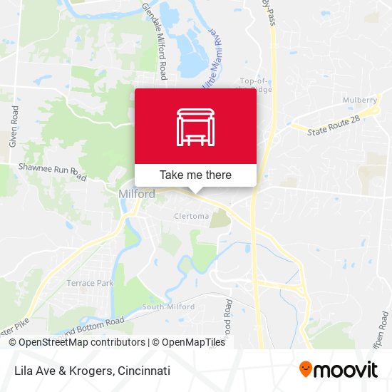 Mapa de Lila Ave & Krogers
