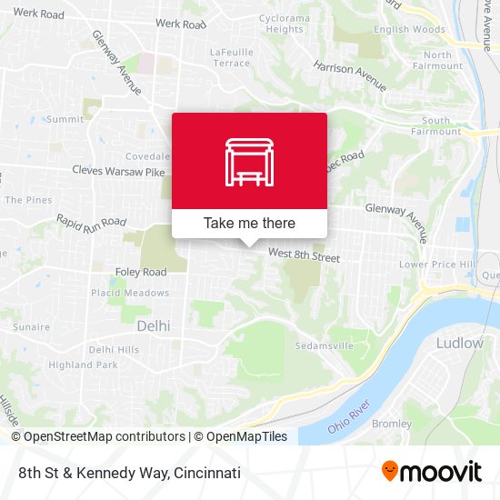 Mapa de 8th St & Kennedy Way