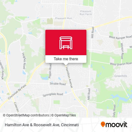 Mapa de Hamilton Ave & Roosevelt Ave