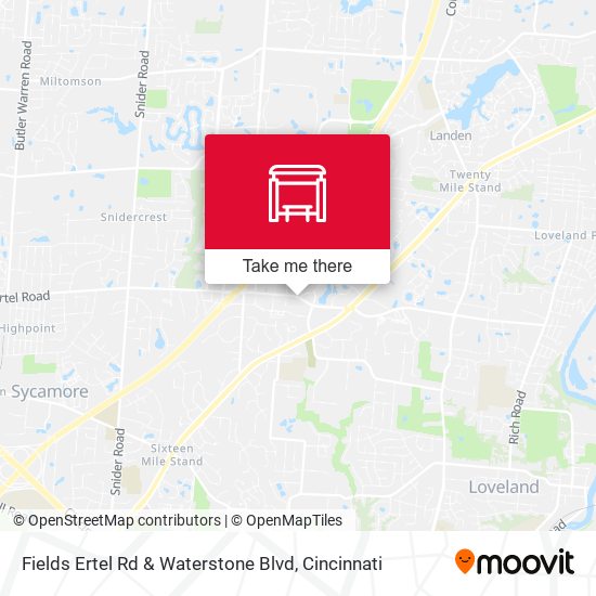 Mapa de Fields Ertel Rd & Waterstone Blvd
