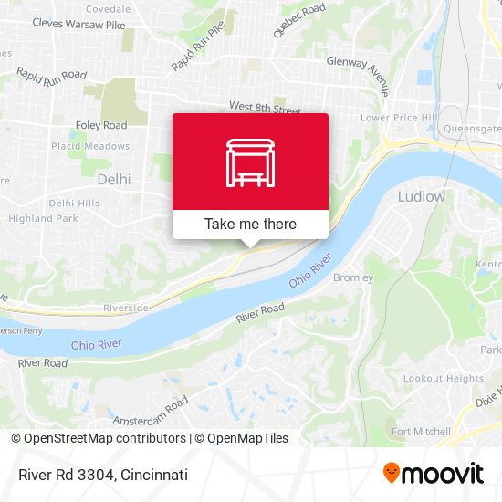Mapa de River Rd 3304