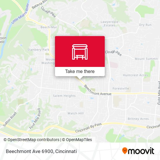 Mapa de Beechmont Ave 6900