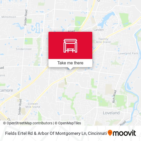 Fields Ertel Rd & Arbor Of Montgomery Ln map