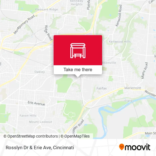 Mapa de Rosslyn Dr & Erie Ave