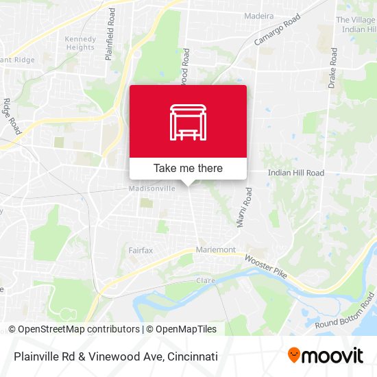 Mapa de Plainville Rd & Vinewood Ave