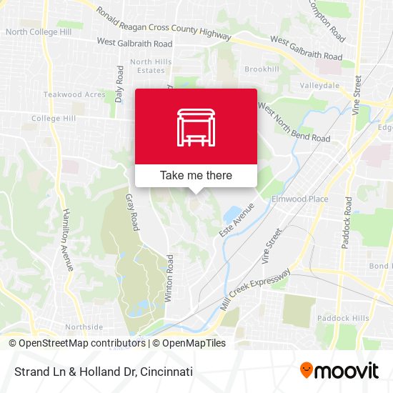 Mapa de Strand Ln & Holland Dr
