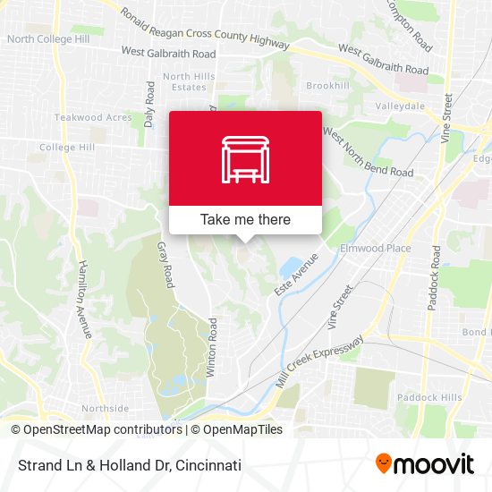 Mapa de Strand Ln & Holland Dr